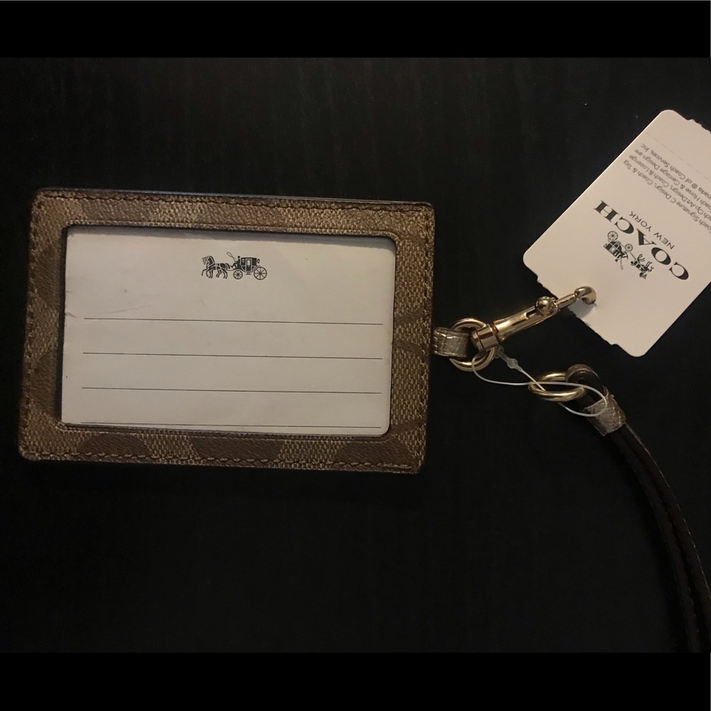 Coach ID Lanyard